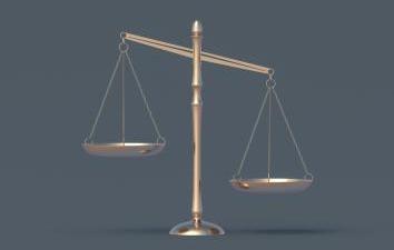 Picture of a balance scale.