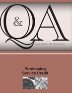 Cover of Purchasing Service Credit