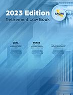 "Cover page of the 2023 Retirement Law Book"