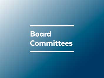 Text saying, "Board Committees."