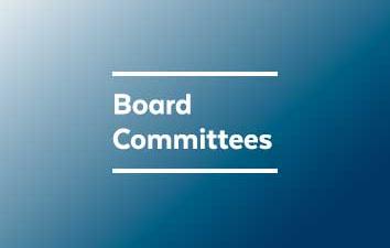 Text saying, "Board Committees."