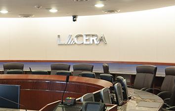 LACERA board room.